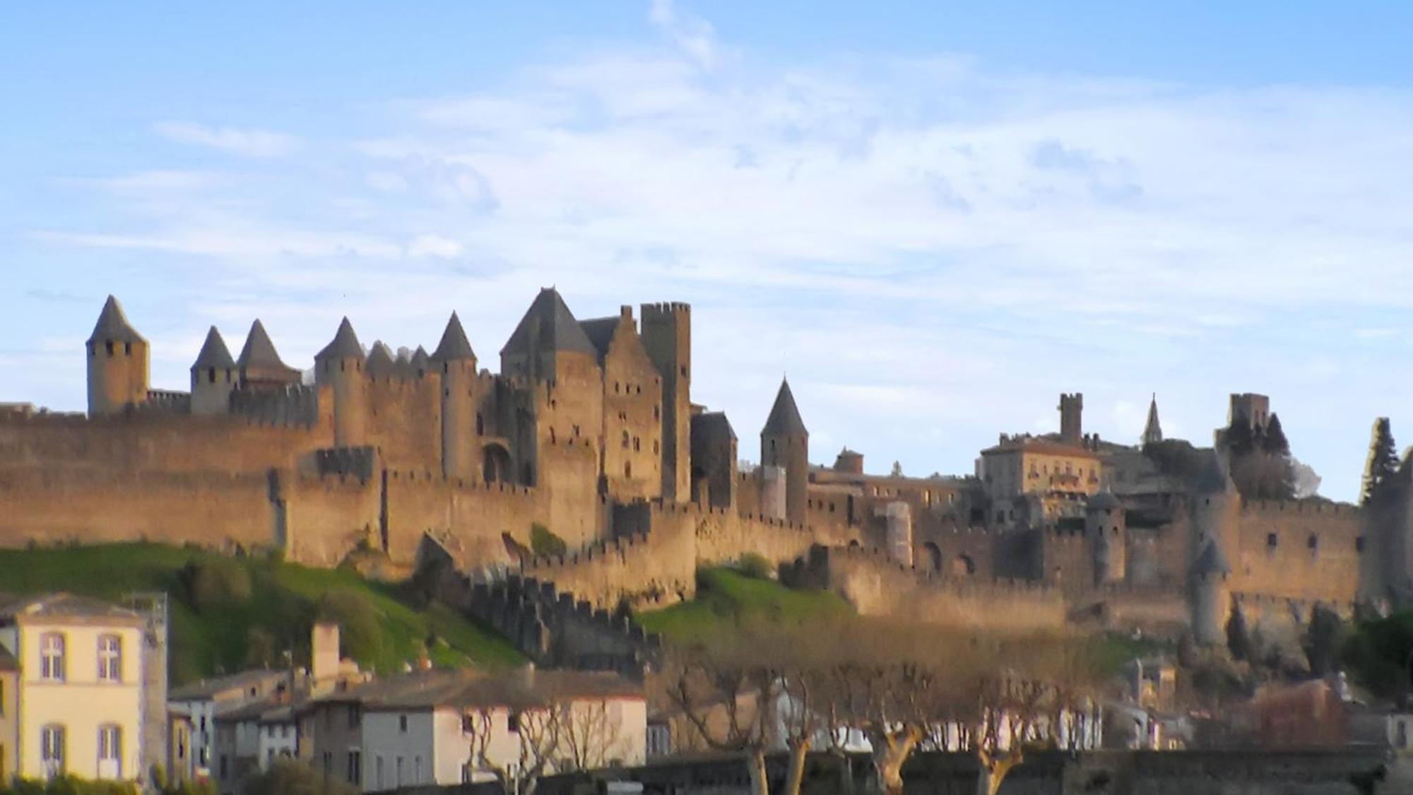 Appartement Charmant A Carcassonne Avec Terrasse Ngoại thất bức ảnh